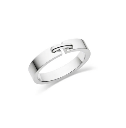 [⭐JeweliWhal]BAGUE ALLIANCE LIENS VIDENCE 4MM