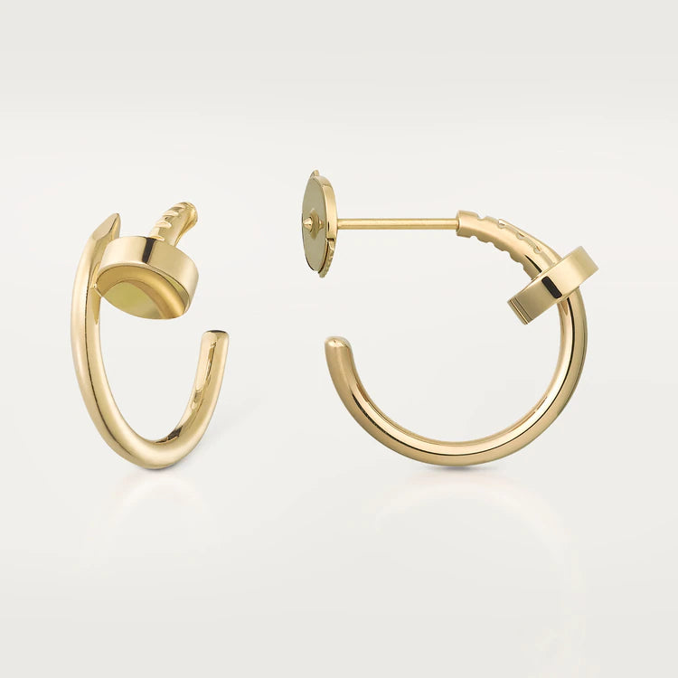 [⭐JeweliWhal]BOUCLES D'OREILLES JUSTE OR