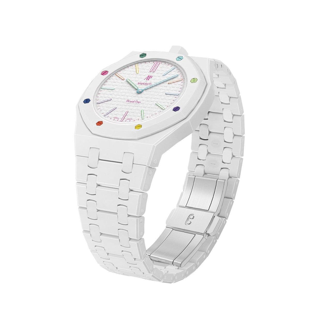 Oak Pop Exclusive White Bioceramic Strap