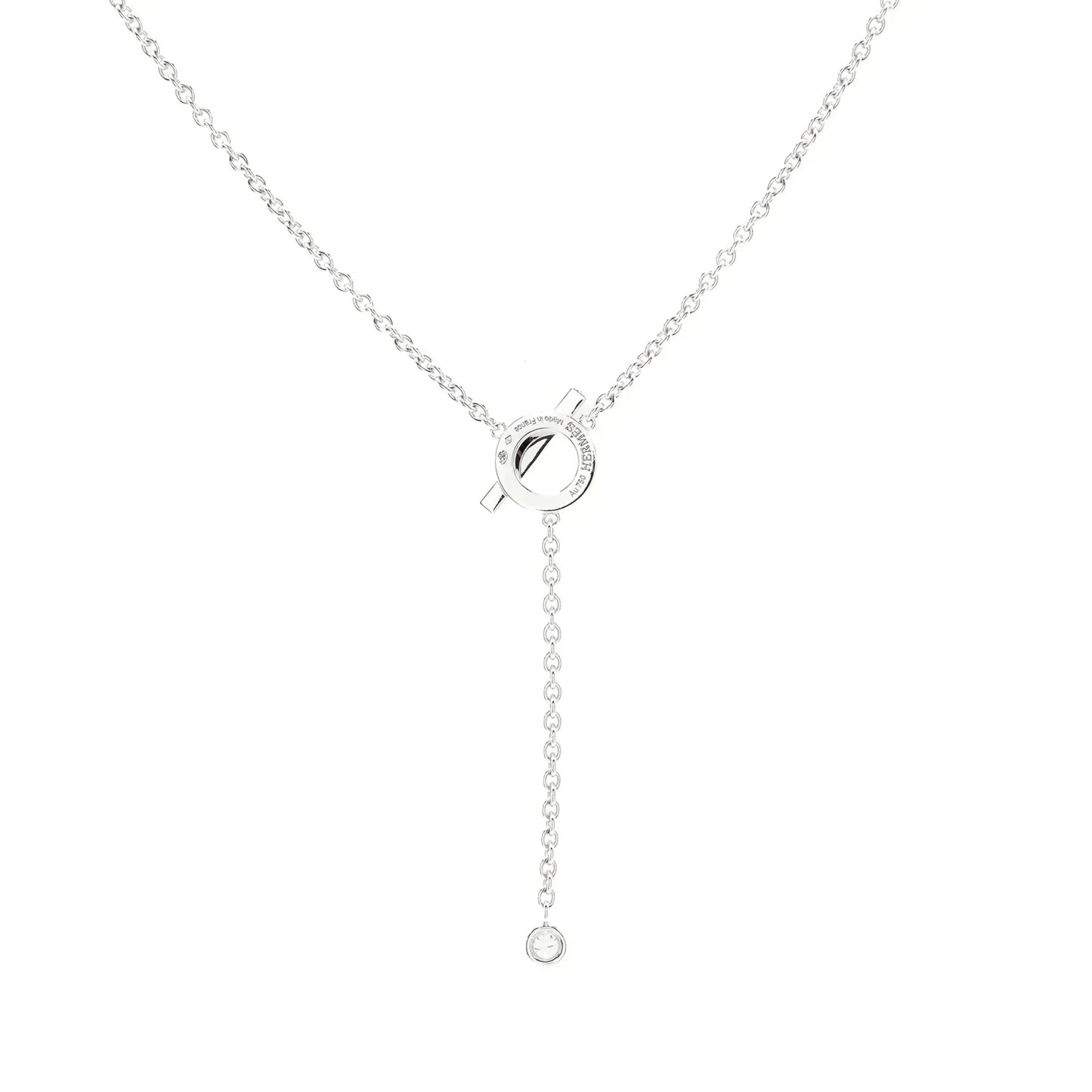 [⭐JeweliWhal]COLLIER FINESSE EN ARGENT ET DIAMANTS