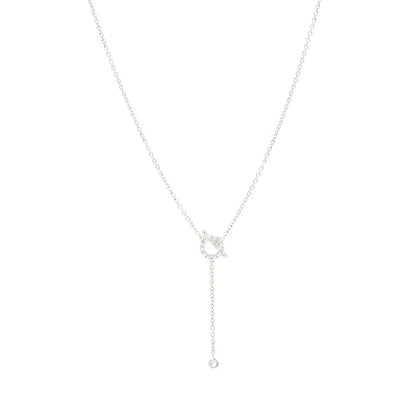 [⭐JeweliWhal]COLLIER FINESSE EN ARGENT ET DIAMANTS