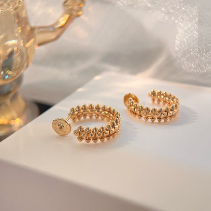 [⭐JeweliWhal]BOUCLES D'OREILLES CRÉOLES CLASH PETITES