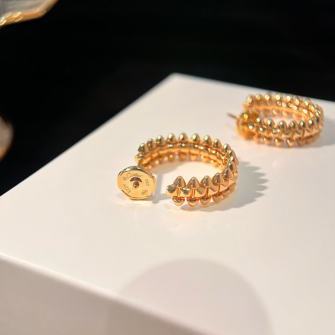 [⭐JeweliWhal]BOUCLES D'OREILLES CRÉOLES CLASH PETITES