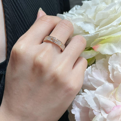 [⭐JeweliWhal]KELLY PINK GOLD DIAMOND RING
