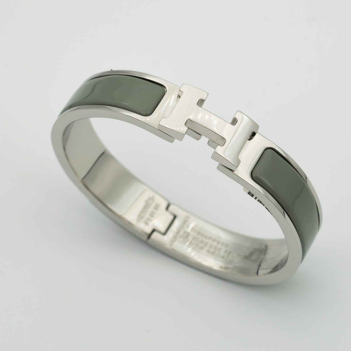 [⭐JeweliWhal]BRACELET H BLEU VERT 12MM