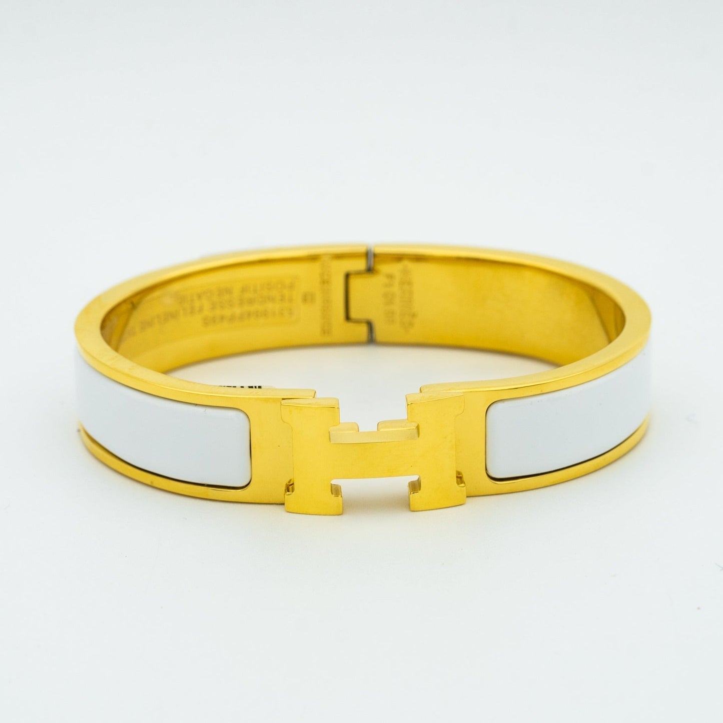 [⭐JeweliWhal]H BRACELET BLANC