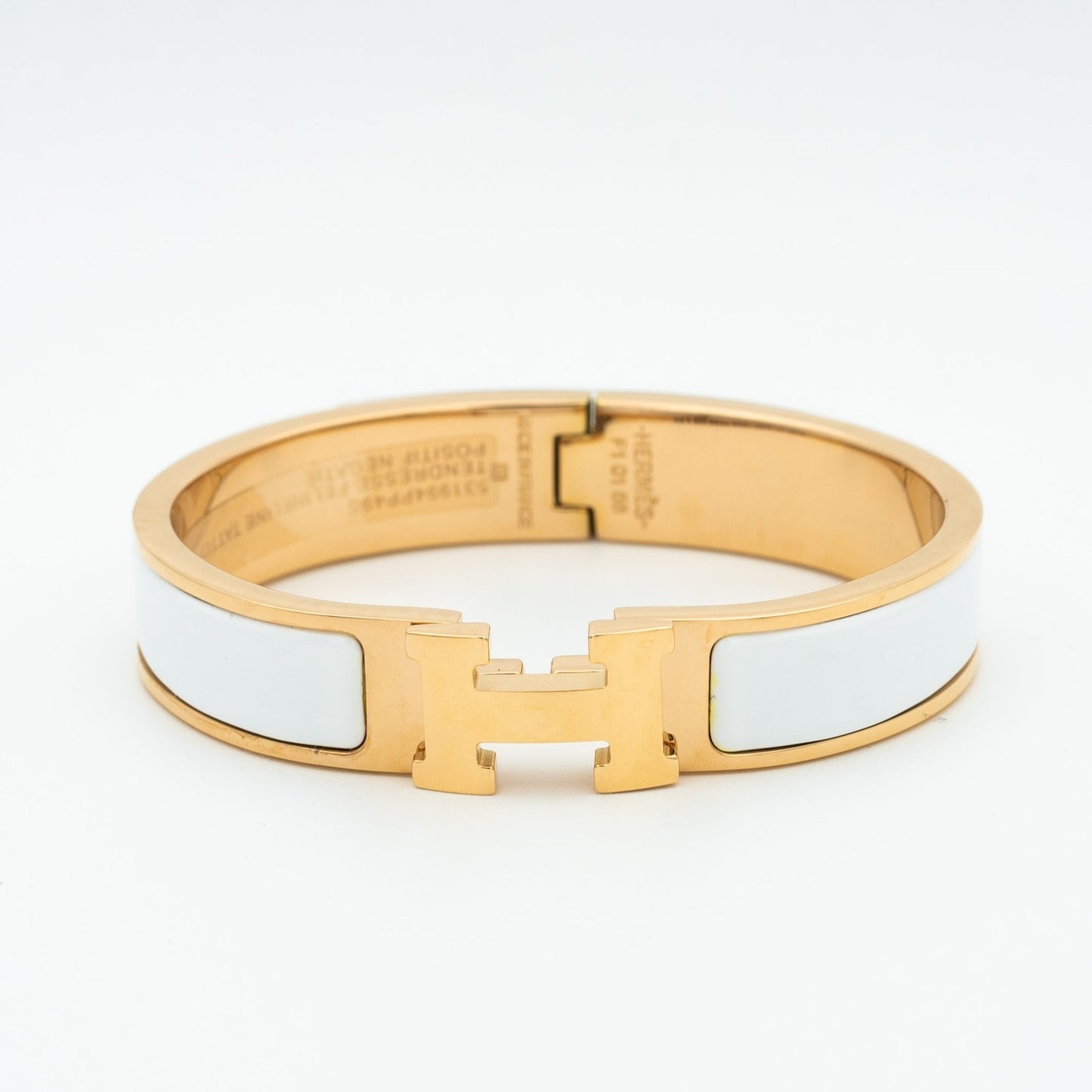 [⭐JeweliWhal]H BRACELET BLANC