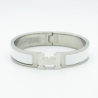[⭐JeweliWhal]H BRACELET BLANC