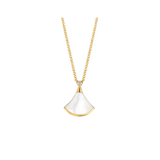 [⭐JeweliWhal]COLLIER DREAM NACRE BLANCHE OR 1 DIAMANT