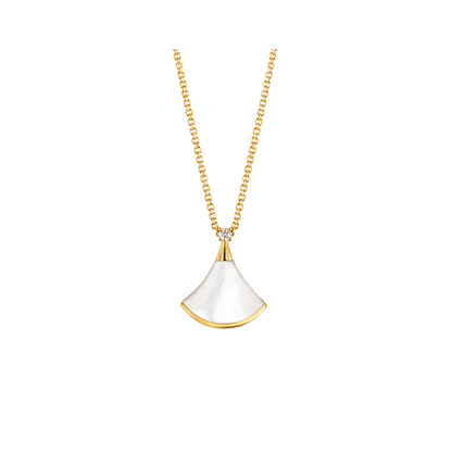[⭐JeweliWhal]COLLIER DREAM NACRE BLANCHE OR 1 DIAMANT
