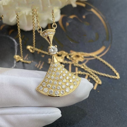 [⭐JeweliWhal]DREAM NECKLACE GOLD FULL DIAMOND