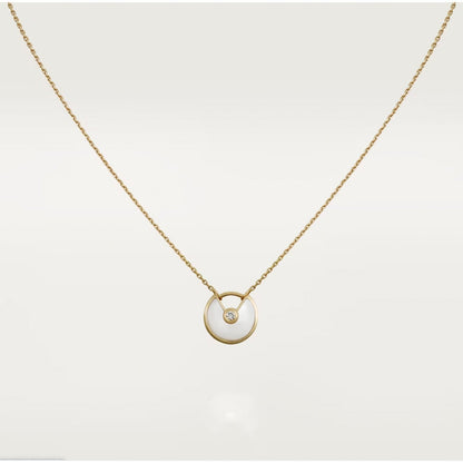 [⭐JeweliWhal]COLLIER AMULETTE NARCISSE OR ROSE