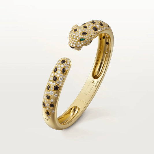 [⭐JeweliWhal]PANTHERE BIG BRACELET DIAMONDS