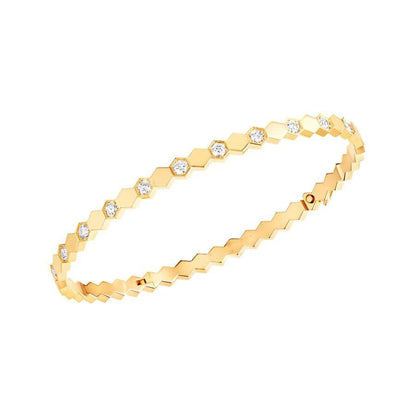 [⭐JeweliWhal]BRACELET BEE LOVE OR ET DIAMANT