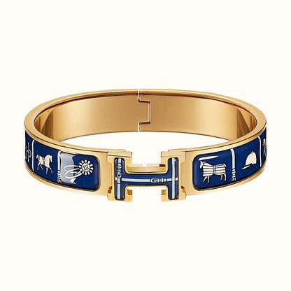 [⭐JeweliWhal]H COUVERTURES BRACELET BLEU FONCÉ