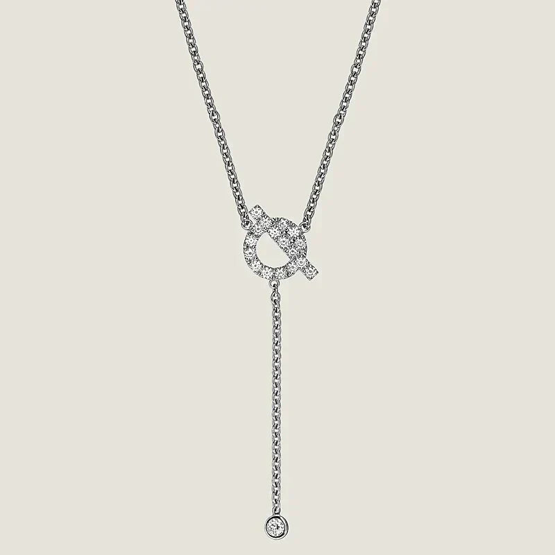 [⭐JeweliWhal]COLLIER FINESSE EN ARGENT ET DIAMANTS