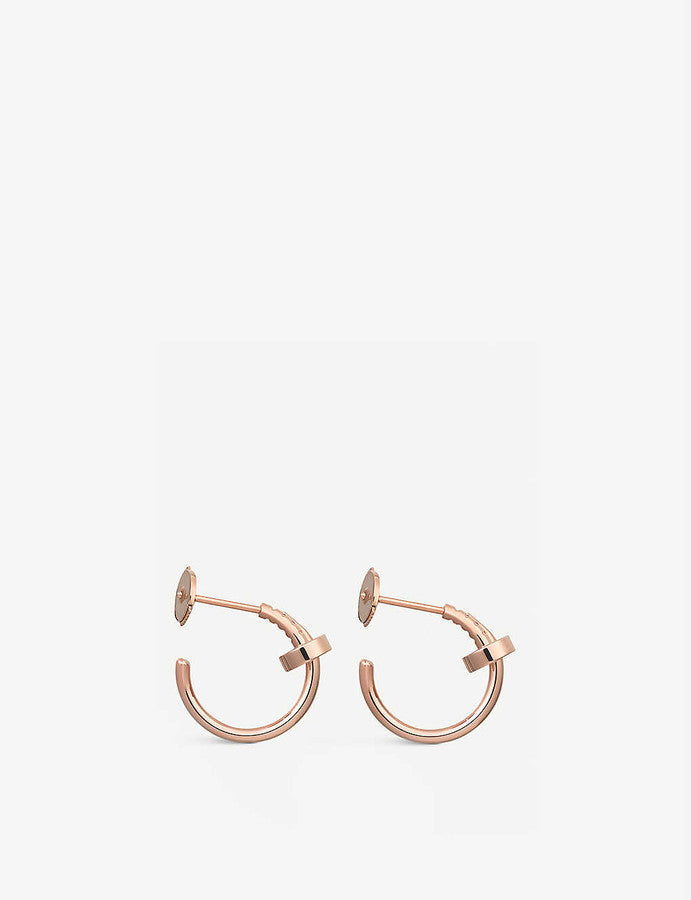 [⭐JeweliWhal]JUSTE BOUCLES D'OREILLES OR ROSE
