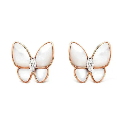 [⭐JeweliWhal]BUTTERFLY MOP DIAMOND EARRINGS