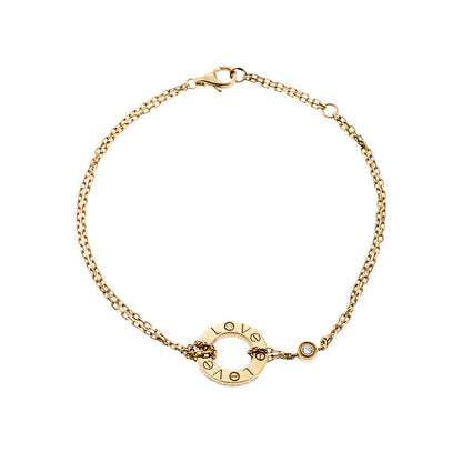 [⭐JeweliWhal]BRACELET LOVE 2 DIAMANTS