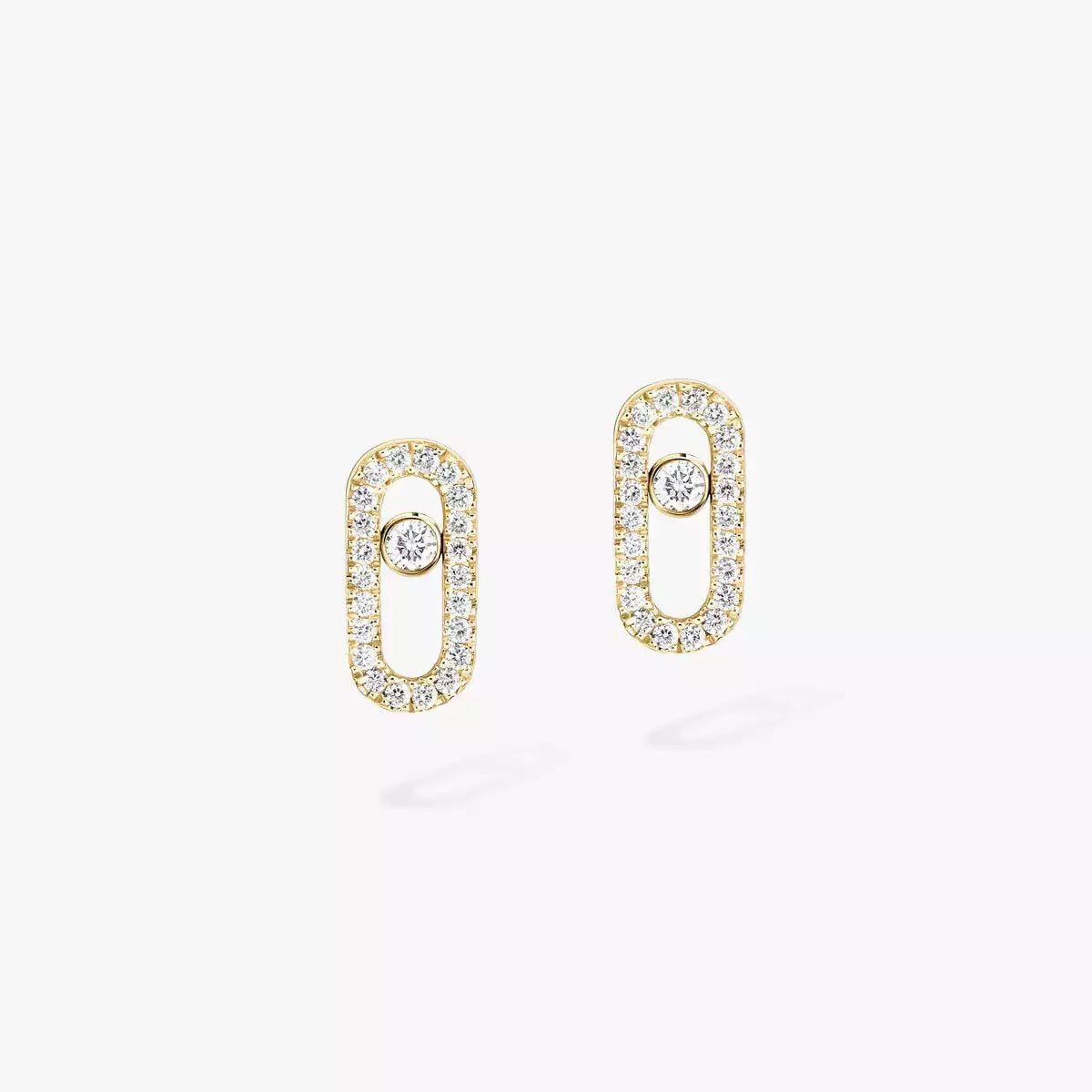 [⭐JeweliWhal]Move Uno Diamond Earrings