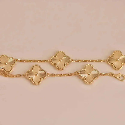 [⭐JeweliWhal] COLLECTION DE BRACELETS LASER TRÈFLE 5 MOTIFS