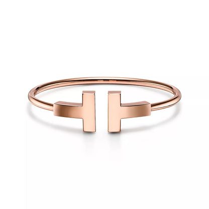 [JeweliWhal]T WIDE WIRE BRACELET