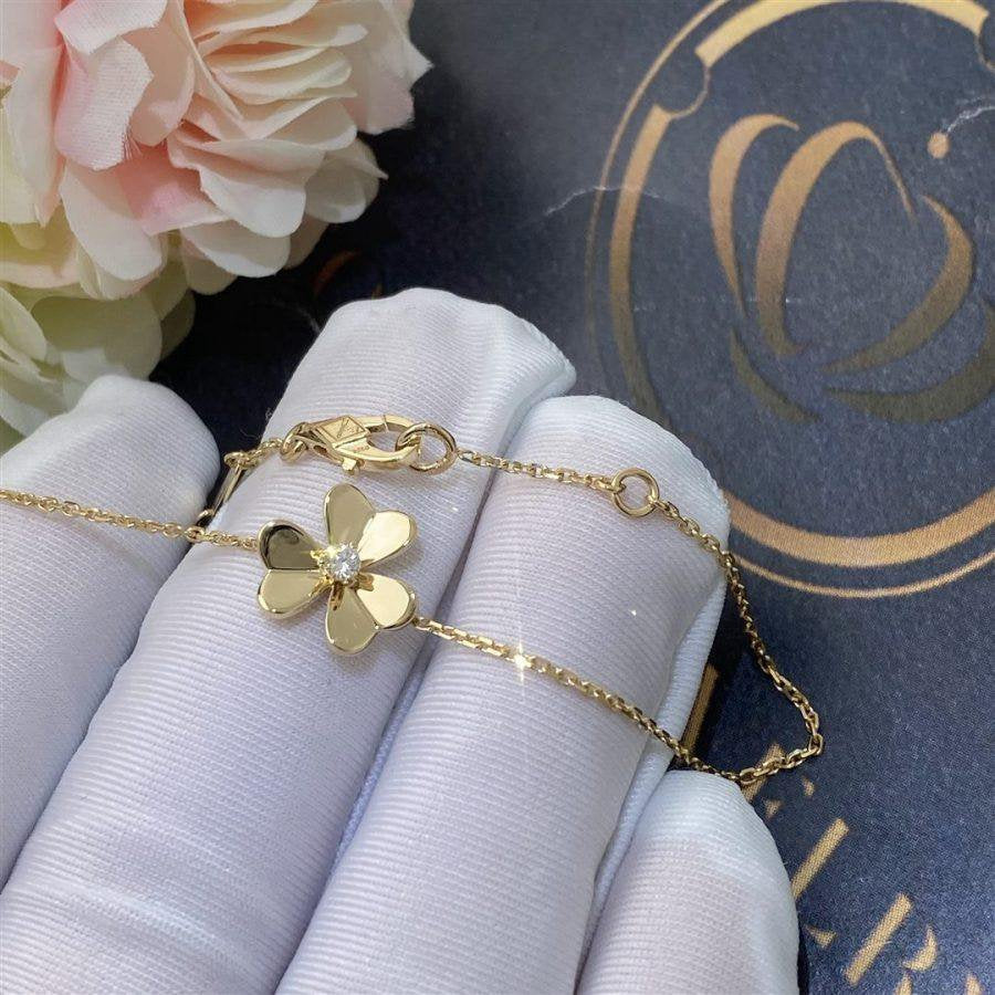 [⭐JeweliWhal]BRACELET FLEUR OR FRIVOLE