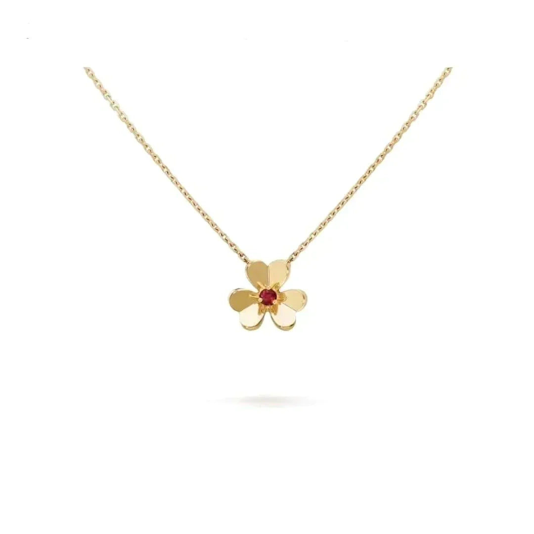 [⭐JeweliWhal]COLLIER FLEUR FRIVOLE OR