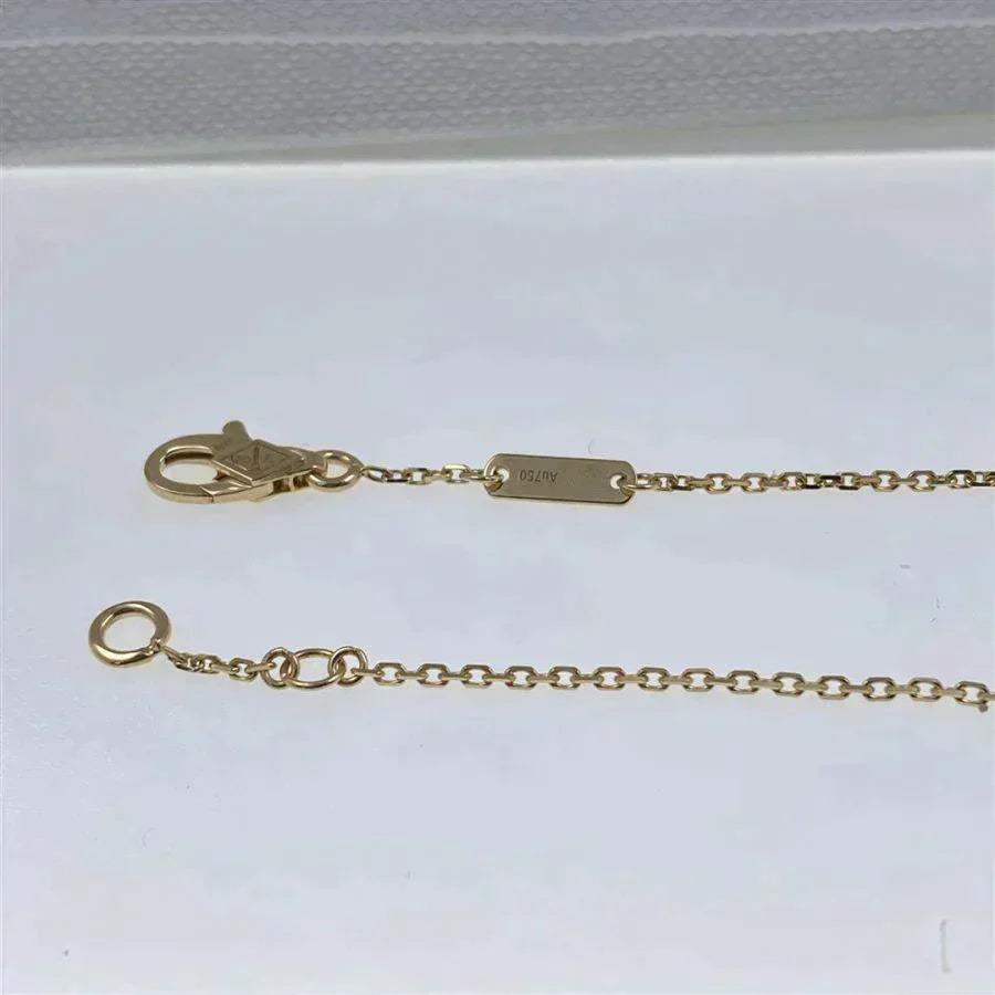 [⭐JeweliWhal]TRÈFLE CORNALINE BRACELET FLEUR UNIQUE