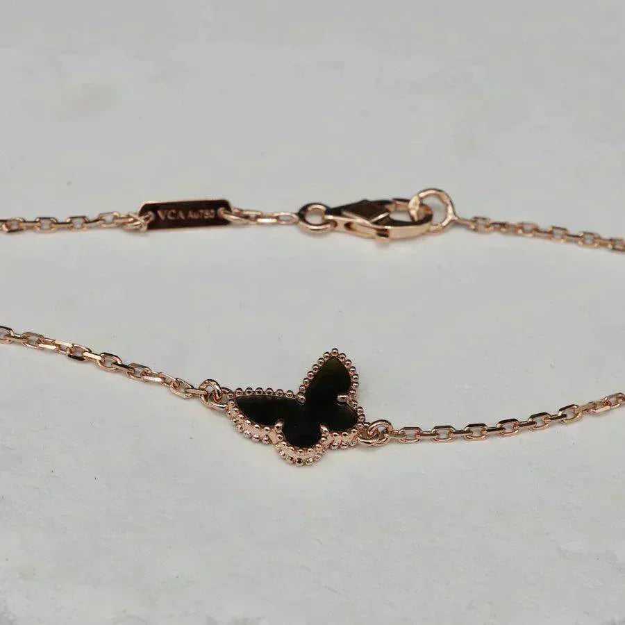 [⭐JeweliWhal]ONYX PAPILLON BRACELET PAPILLON