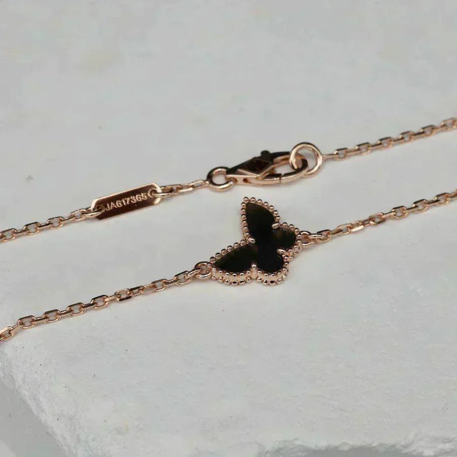 [⭐JeweliWhal]ONYX PAPILLON BRACELET PAPILLON