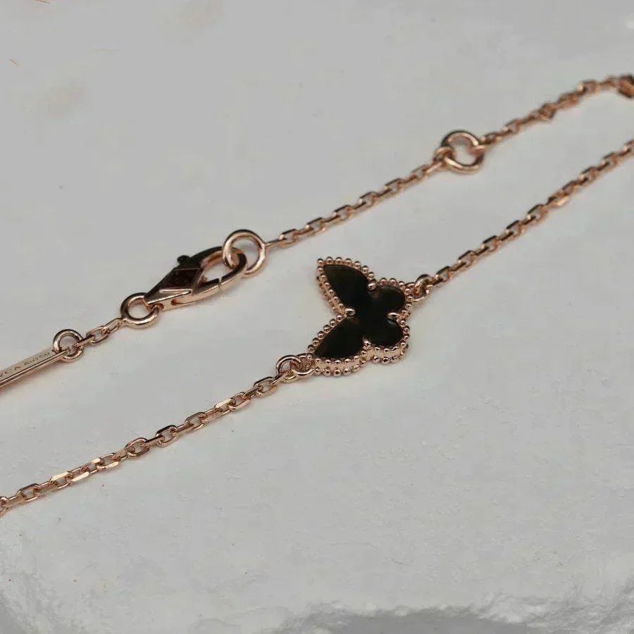 [⭐JeweliWhal]ONYX PAPILLON BRACELET PAPILLON
