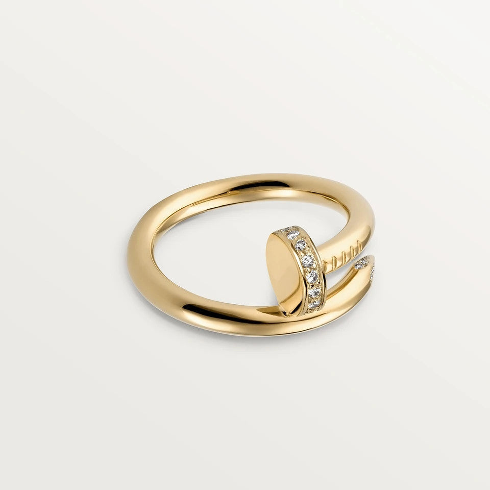 [⭐JeweliWhal]JUSTE BAGUE 2.65MM OR DIAMANT