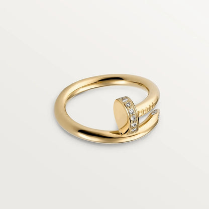 [⭐JeweliWhal]JUSTE BAGUE 2.65MM OR DIAMANT