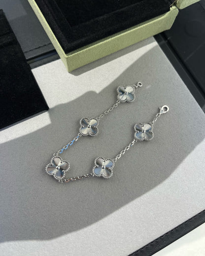 [⭐JeweliWhal] COLLECTION DE BRACELETS LASER TRÈFLE 5 MOTIFS